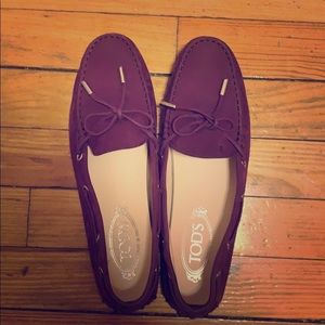 Tod’s Gommino Nubuck Tie Driver
